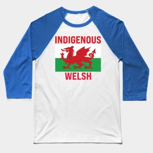 Indigenous Welsh Baseball T-Shirt